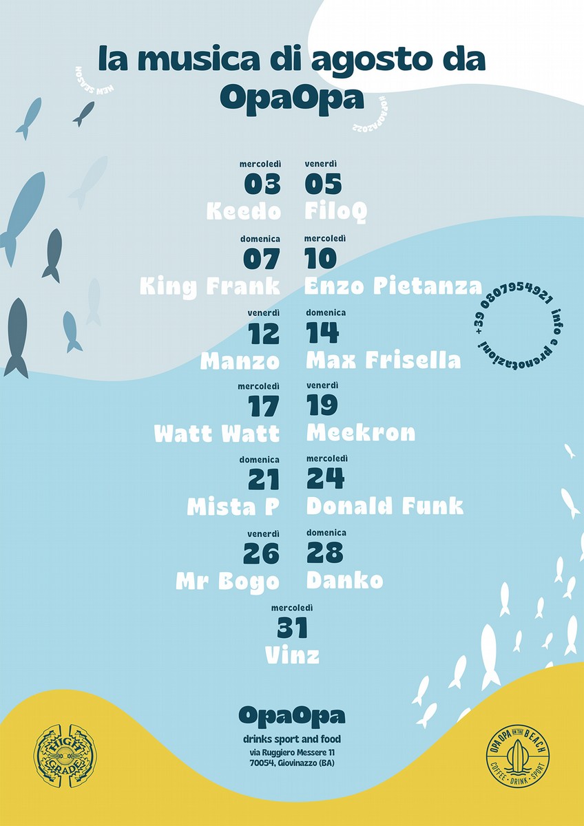 Calendario Opa Opa