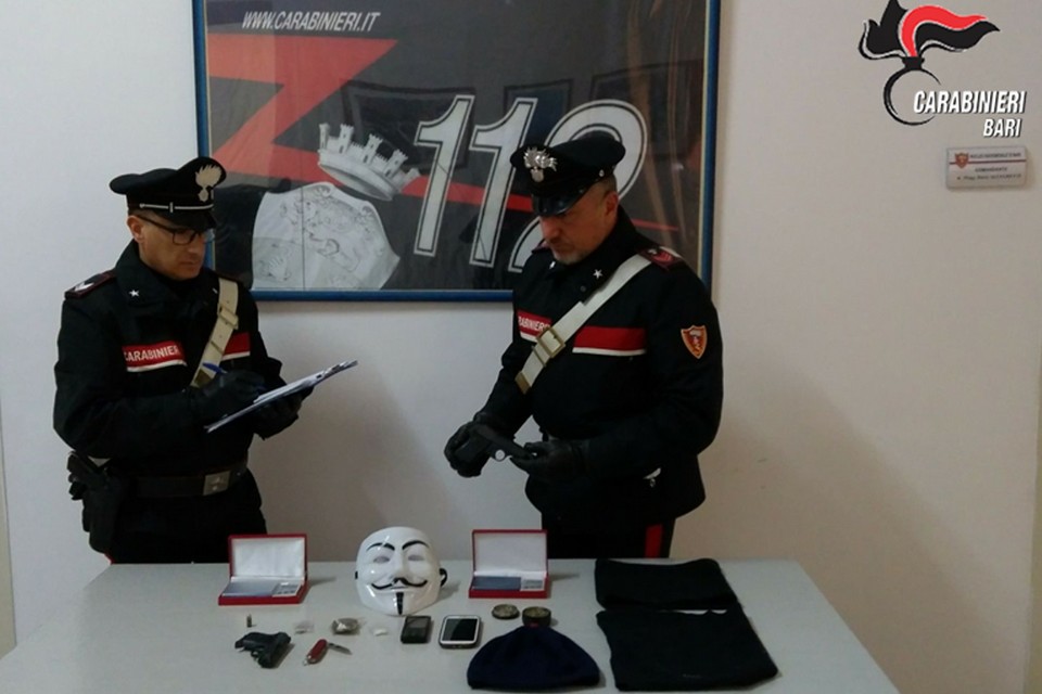 Il sequestro dei Carabinieri