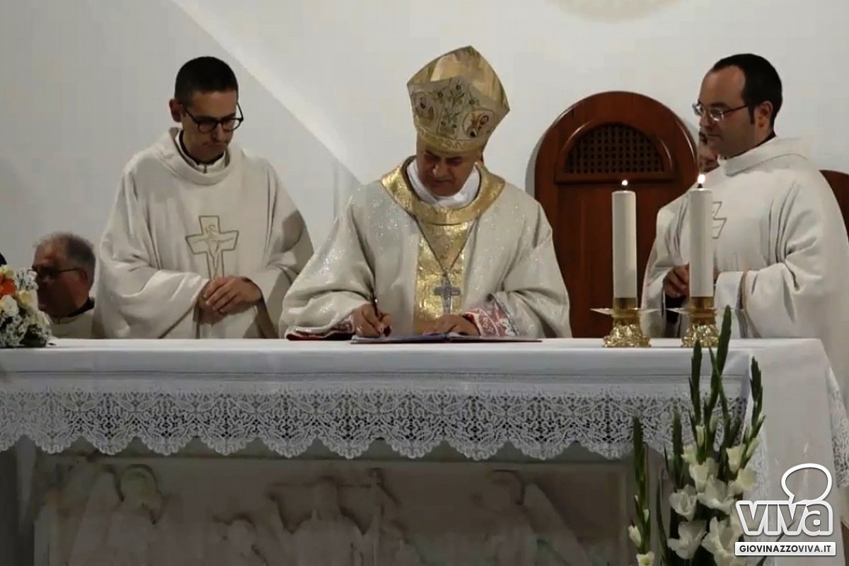 Il momento del passaggio di consegne