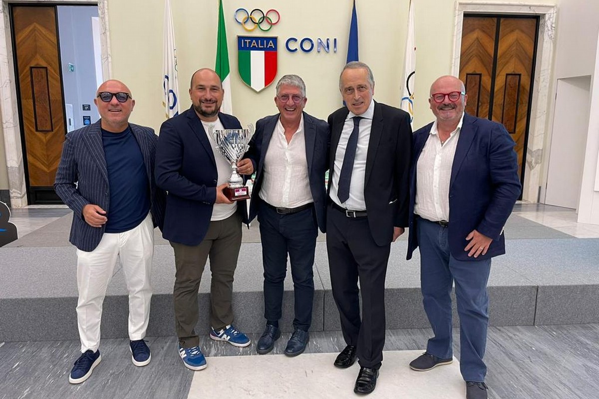 Da sinistra: Giagnorio, Foti, Iessi, Abete e Ragno