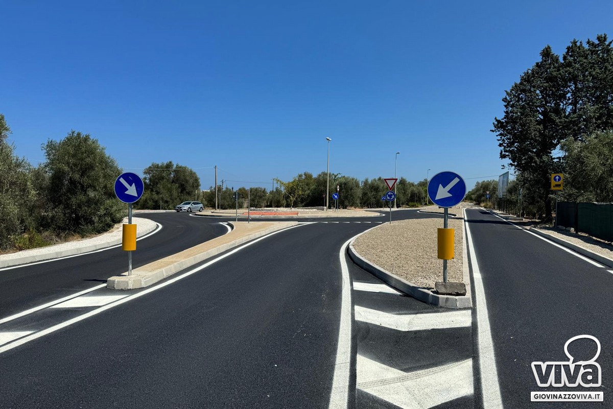 Riapertura cavalcaferrovia via Daconto