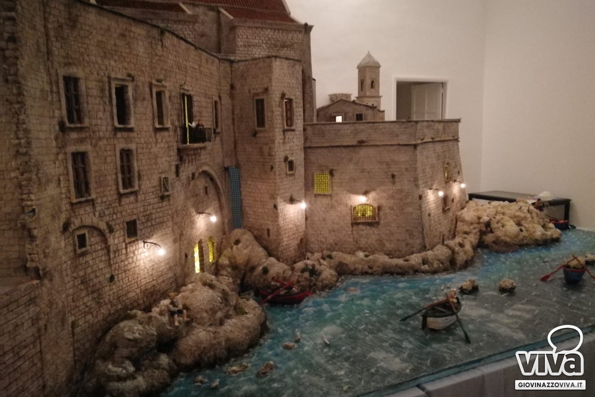 Il borgo antico ricostruito dall'Aiap Giovinazzo
