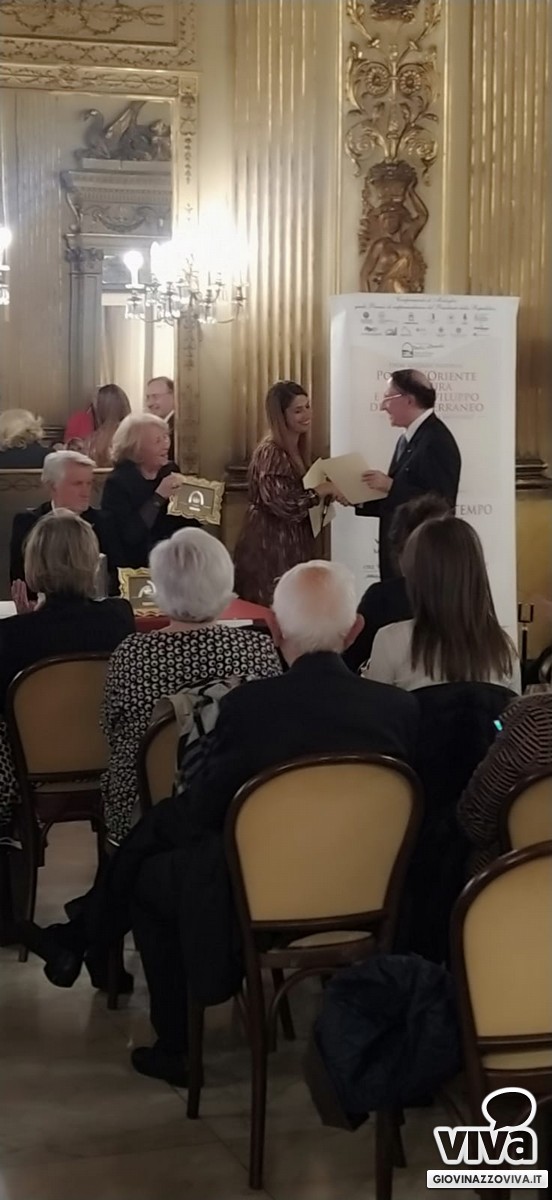 Agostino Picicco premiato al Circolo Unione di Bari