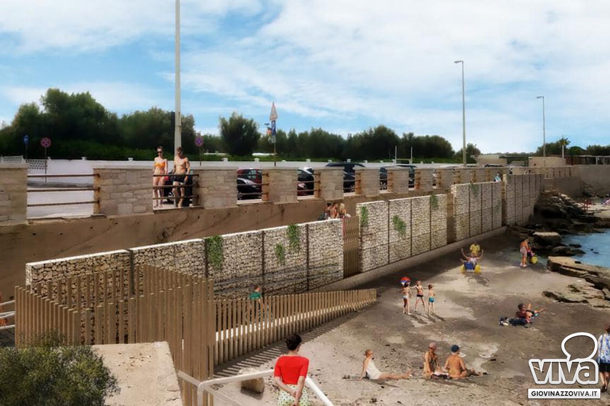 Rampa disabili - rendering