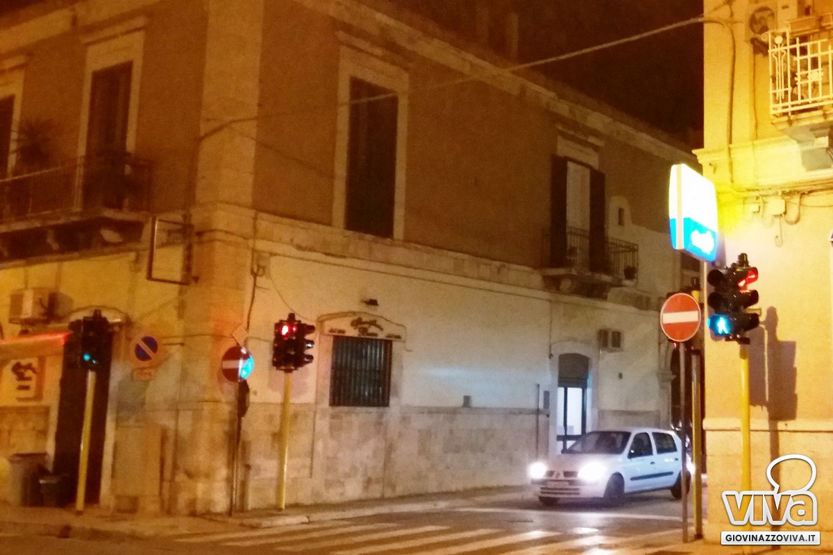 L'incrocio tra via Bari e via Firenze