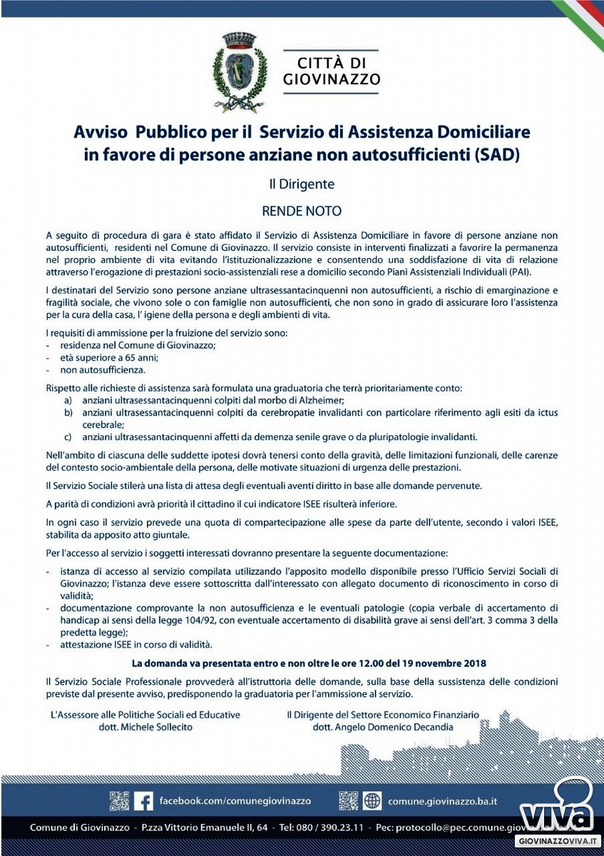 Come accedere al servizio