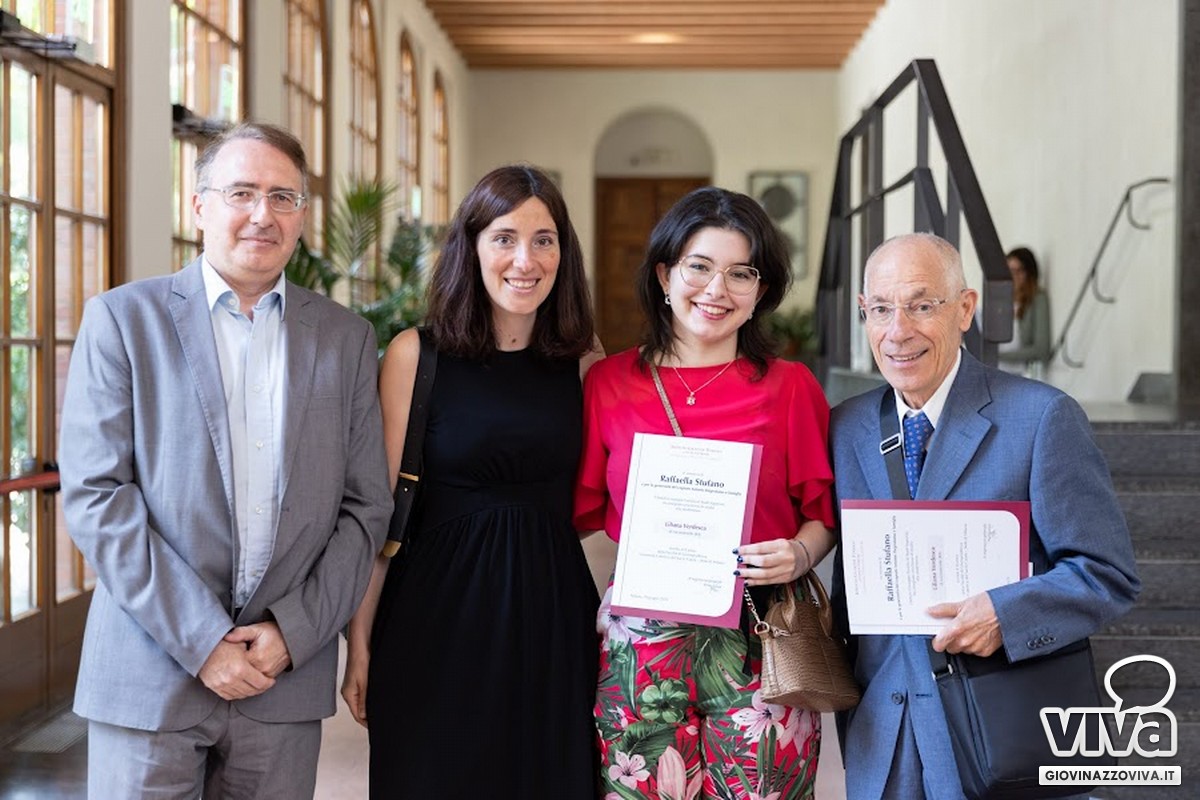 Picicco con i familiari di Raffaella Stufano