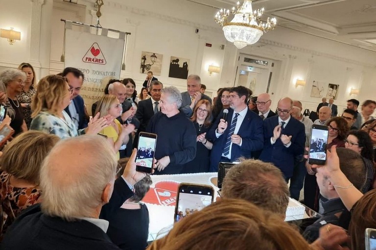 Raffaele Paganini ospite della Fratres Giovinazzo