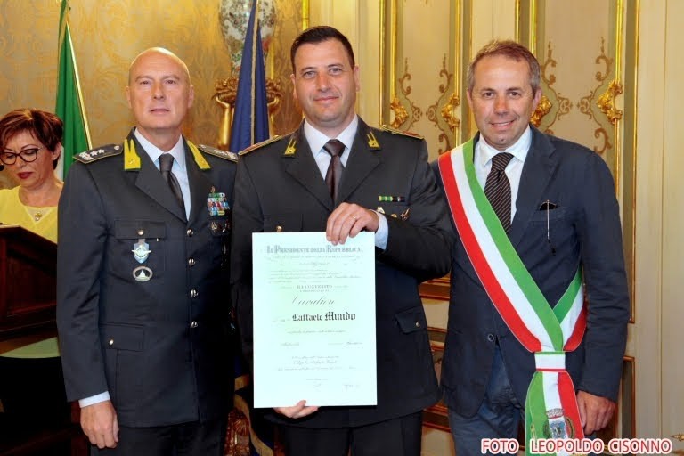 Raffaele Mundo nominato Cavaliere della Repubblica