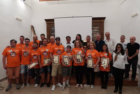 Foto di gruppo finale. <span>Foto Eventi Depergola</span>
