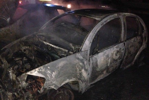 L'incendio in via Devenuto