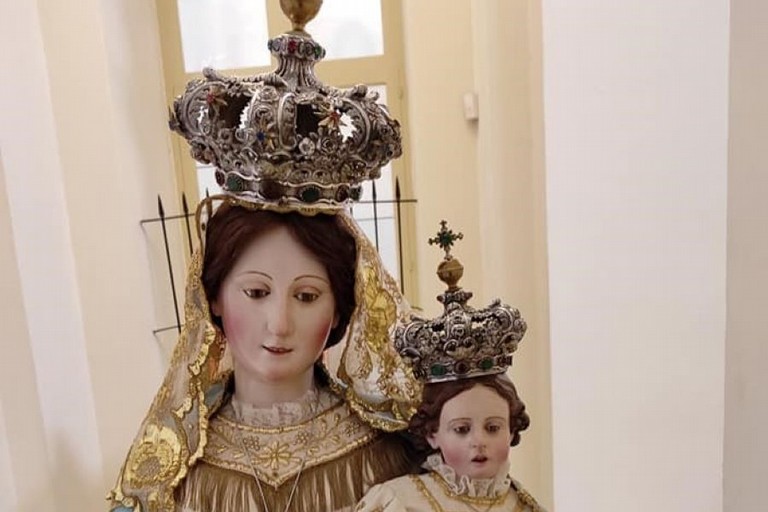 La Madonna delle Grazie. <span>Foto Concattedrale S.Maria Assunta</span>