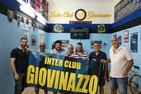 Foto di gruppo per l'Inter Club