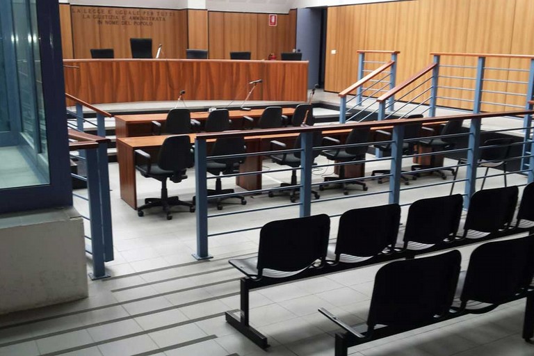 Un'aula del Tribunale