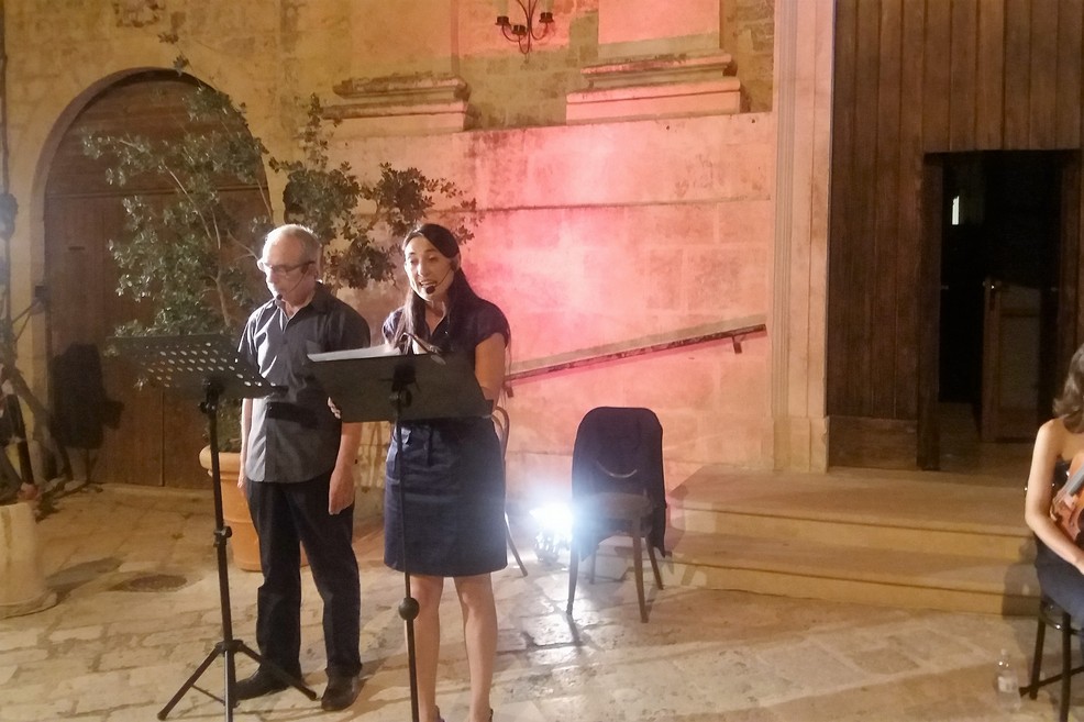 Franco Martini e Fabiana Aniello leggono 