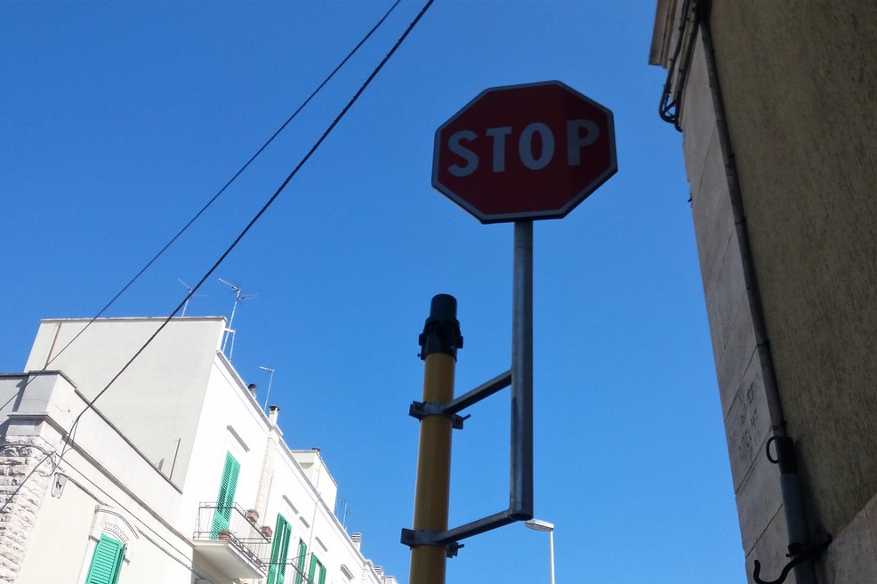 Eliminato il semaforo di via Daconto. <span>Foto Gianluca Battista</span>