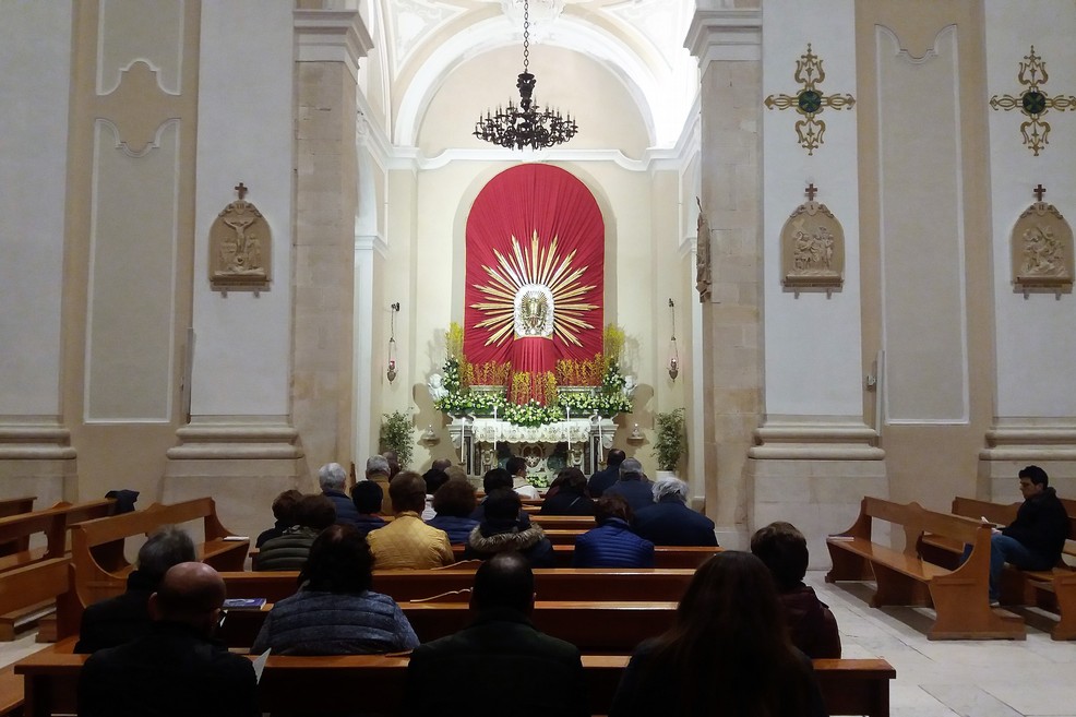 L'Altare della Reposizione a San Domenico. <span>Foto Gianluca Battista</span>