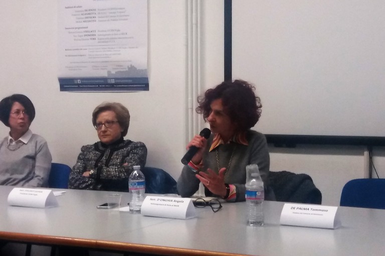 L'intervento della Senatrice. <span>Foto Gianluca Battista</span>