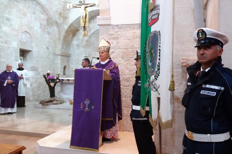 Monsignor Cornacchia. <span>Foto Gianluca Battista</span>
