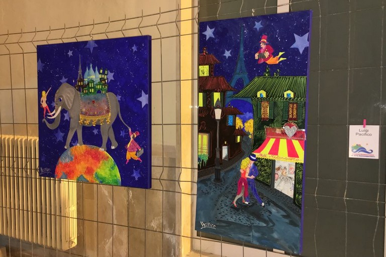 Alcune opere esposte