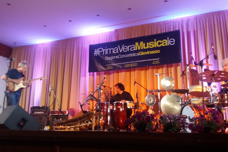Il trio sul palco dell'Auditorium. <span>Foto Gianluca Battista</span>