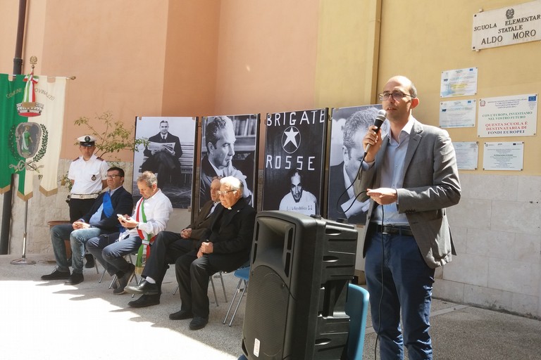La commemorazione in piazza Sant'Agostino. <span>Foto Gianluca Battista</span>