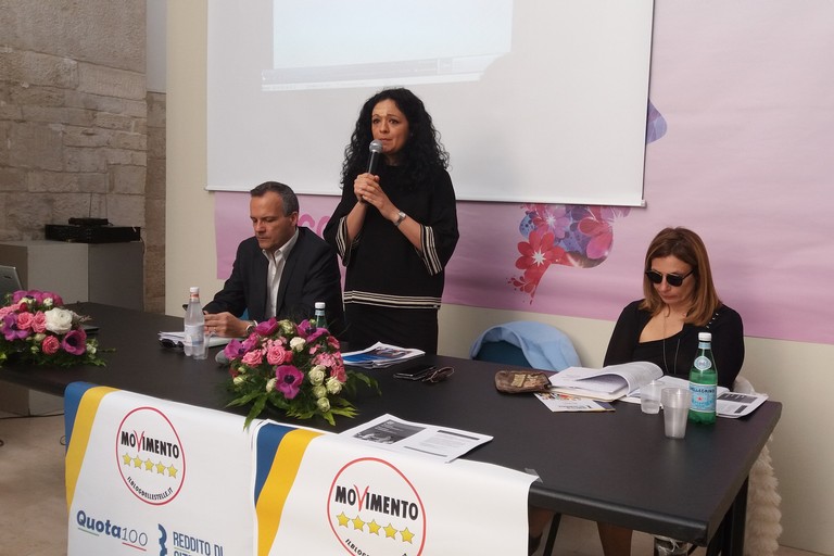 Francesca Galizia in Sala San Felice. <span>Foto Gianluca Battista</span>