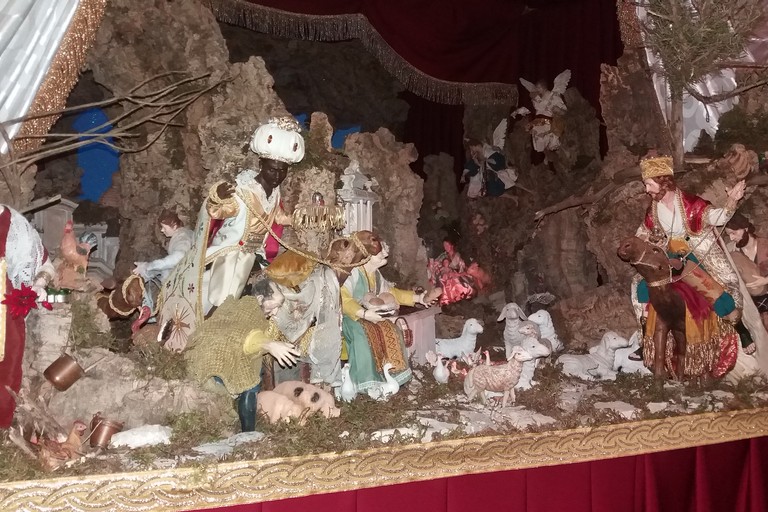 Il presepe di Saverio Amorisco. <span>Foto Gianluca Battista</span>