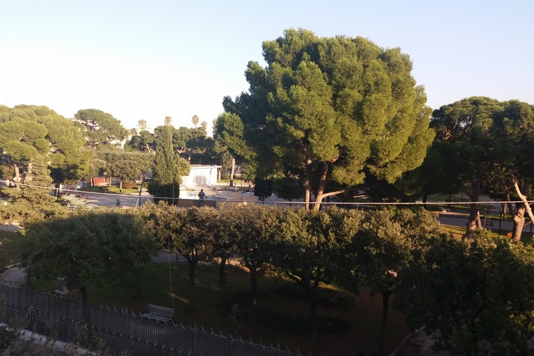 La restauranda Villa Comunale. <span>Foto Gianluca Battista</span>