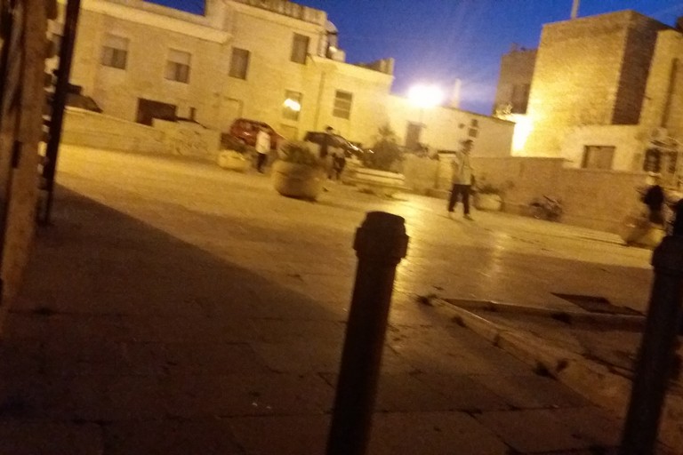 La partita di pallone in piazza San Salvatore