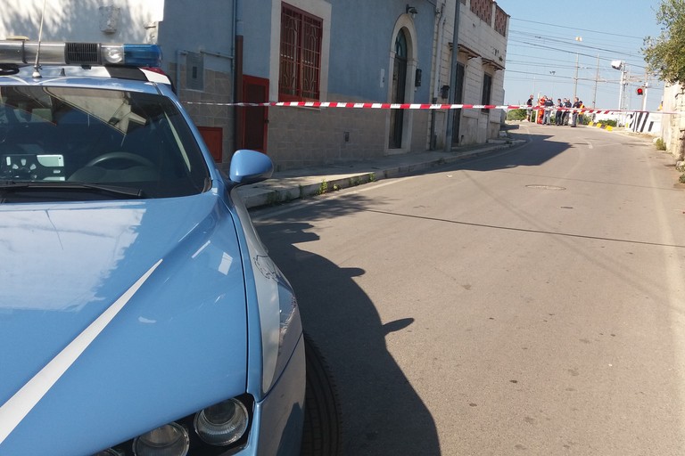 Il luogo dell'incidente. <span>Foto Gianluca Battista</span>