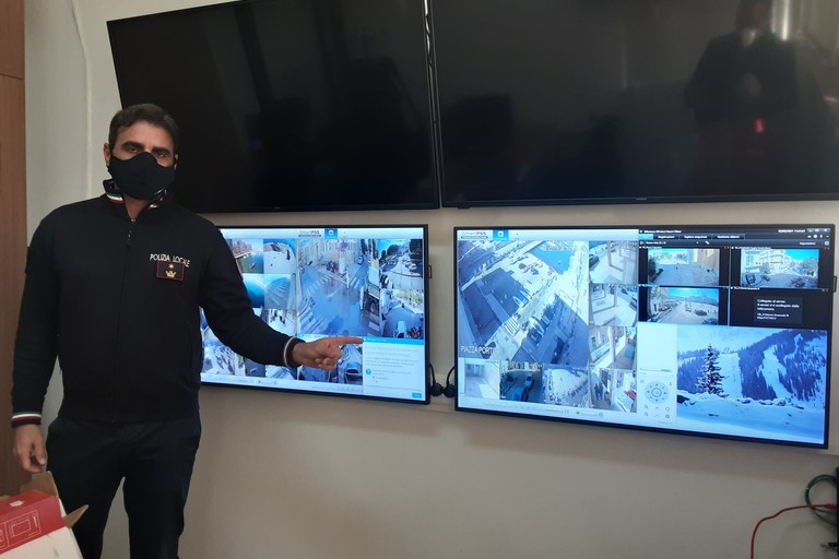 La nuova sala operativa della Polizia Locale