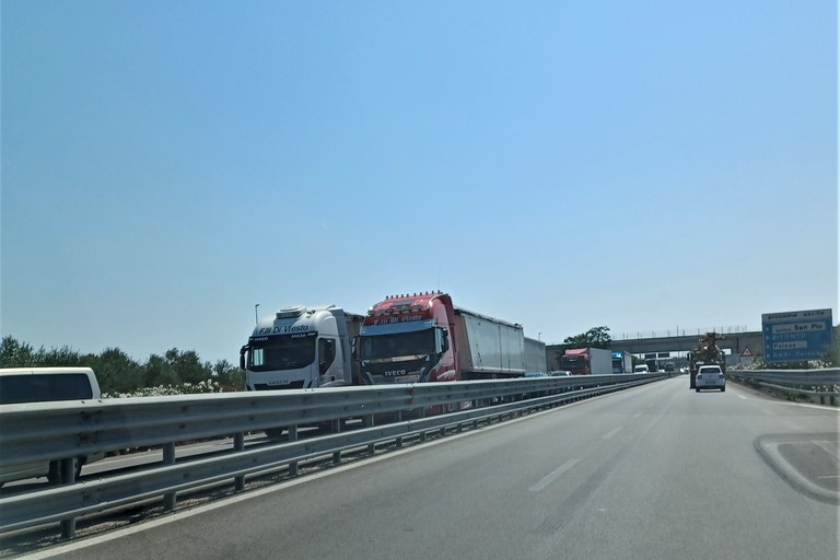 Traffico 16 bis. <span>Foto Gianluca Battista</span>