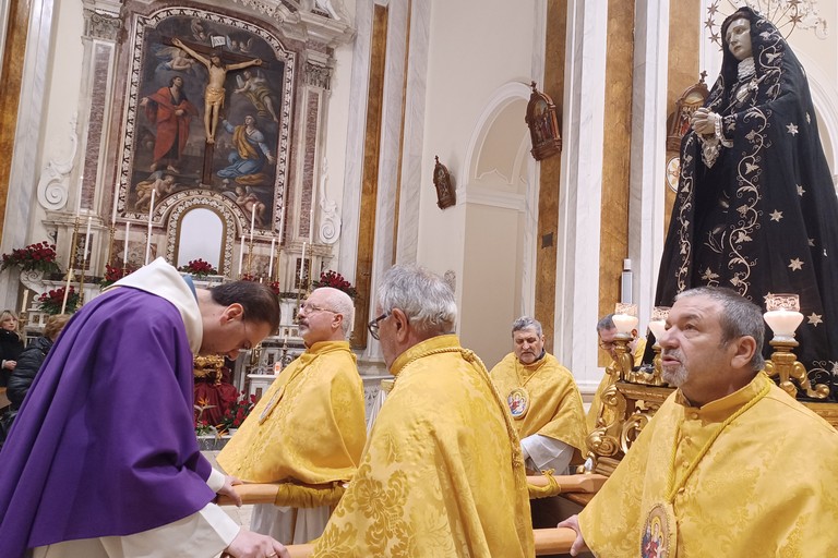 L'Addolorata in Concattedrale. <span>Foto Gianluca Battista</span>