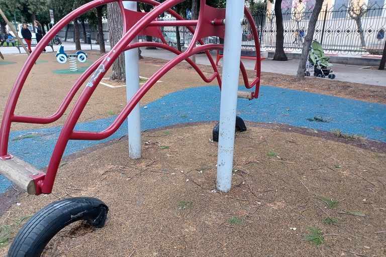 Giochi in Villa Comunale. <span>Foto Gianluca Battista</span>