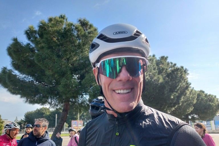 Mario Cipollini a Giovinazzo. <span>Foto Gianluca Battista</span>