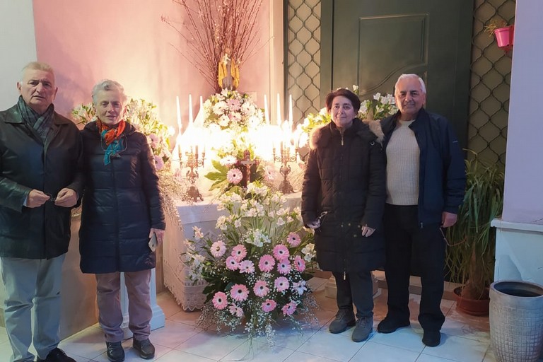 Altarino famiglia Nacci. <span>Foto Marzia Morva</span>