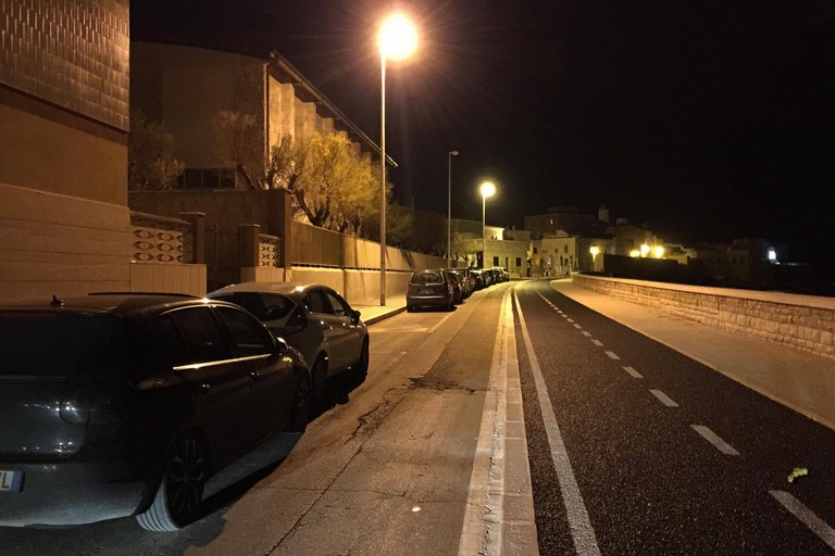 Parcheggio selvaggio a Levante