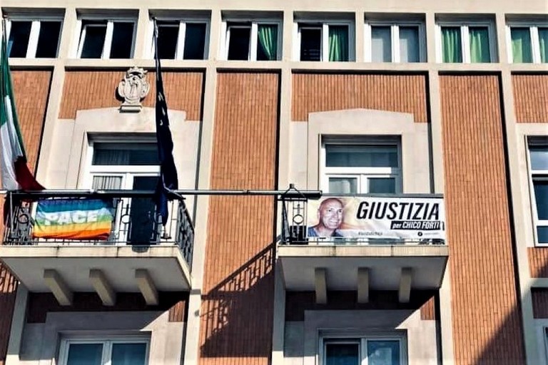 Giustizia per Chico Forti da Palazzo di Città