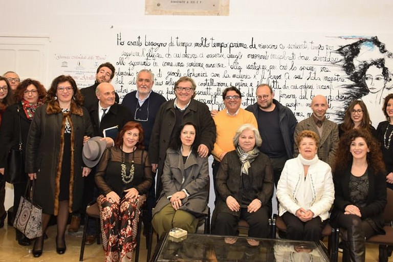 I poeti dell'Omaggio ad Apollinaire. <span>Foto Nicola Volpicella</span>