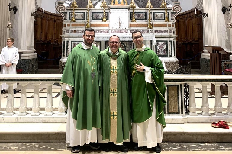 don Cesare, don Leonardo e padre Pasquale