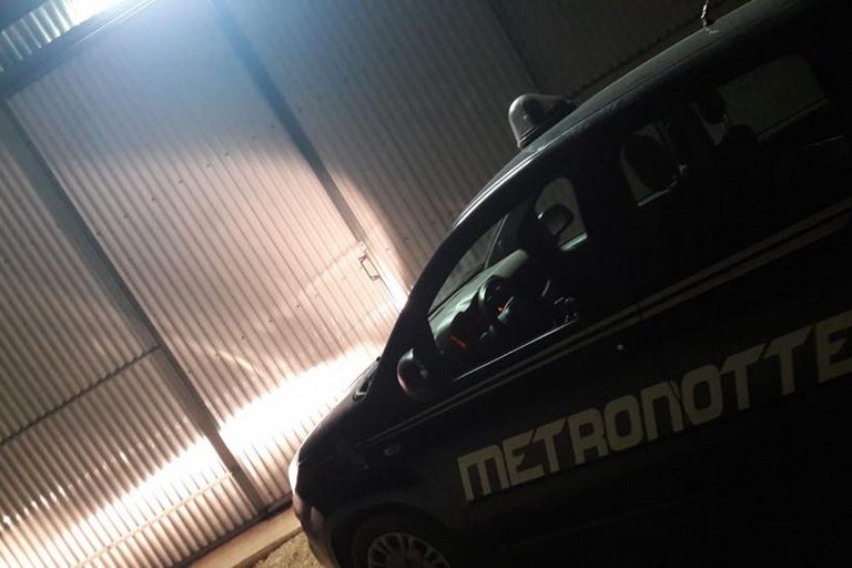 L'intervento della Metronotte