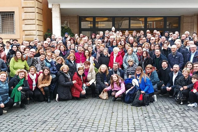 Parrocchia Sant'Agostino a Roma con Mons. Turturro