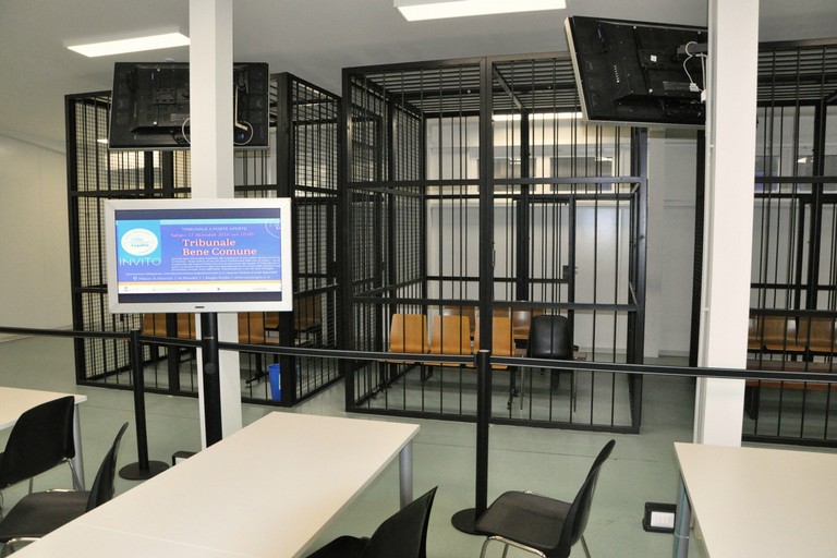 Un'aula del Tribunale