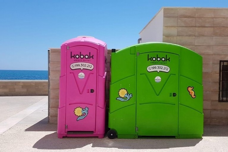 Bagni chimici a Levante