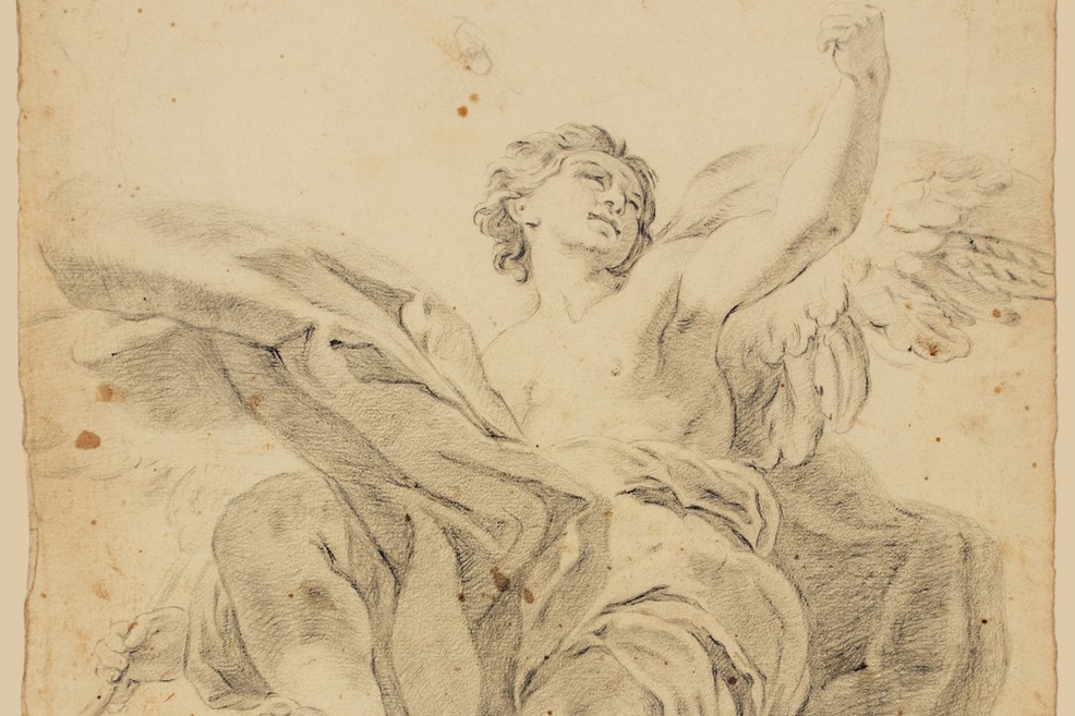 Un'opera in esposizione