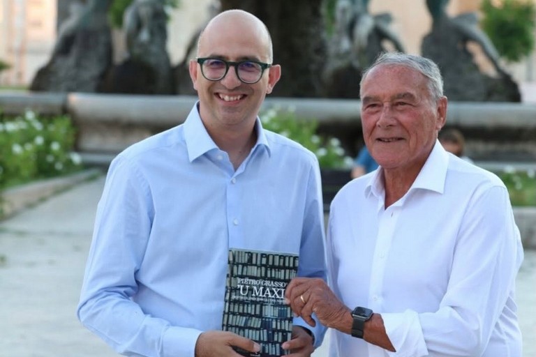 Sollecito e Grasso. <span>Foto Staff sindaco </span>
