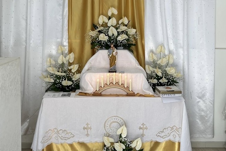 Altarino Anffas. <span>Foto Marzia Morva</span>