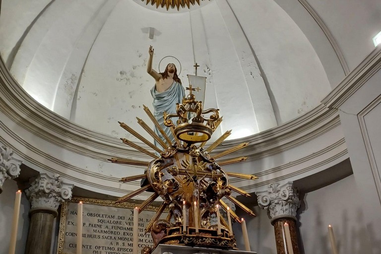 Il Cristo Risorto della Chiesa di San Giovanni Battista