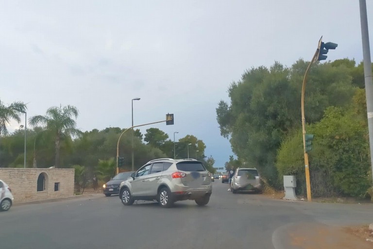 Incidente tra Giovinazzo e Bari. <span>Foto Gianluca Battista</span>